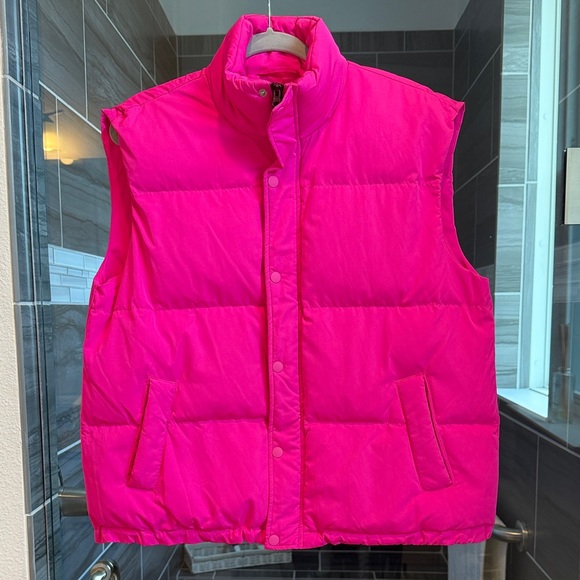 a new day Pink Puffer Vest - Picture 2 of 6